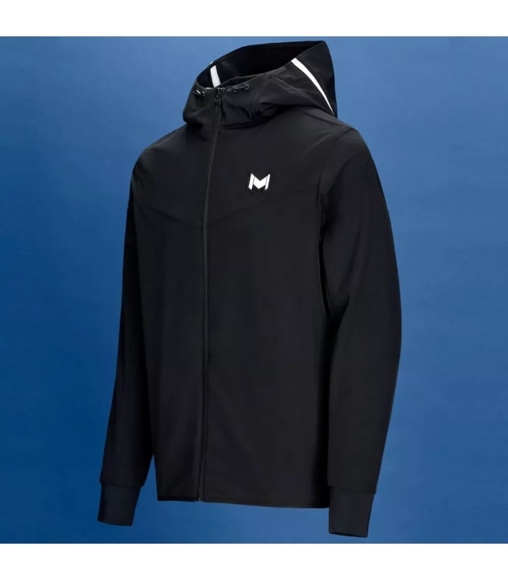 Jaqueta de capa preto mouratoglou