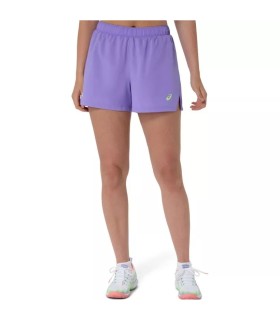 Femme violette de la Cour de Padel Court Court ASICS
