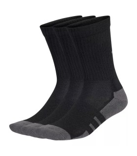 Calcetines Adidas Essentials Climacool x3 Negro / Gris 1