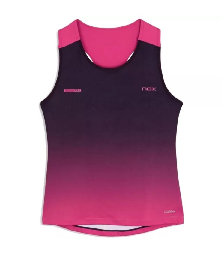 Nox pro suspensórios t-shirt roxo / rosa 1