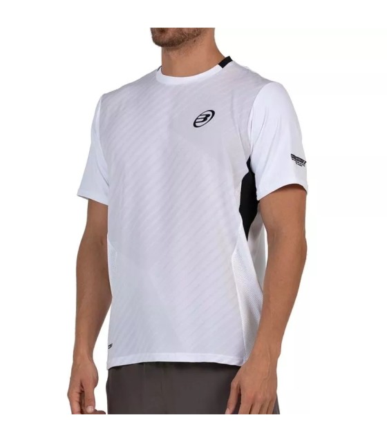 T-shirt bianca Bullpadel Malmok 3