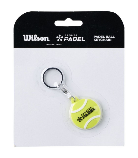 Chaveiro com bola de remo Mini Wilson Premier Padel 1