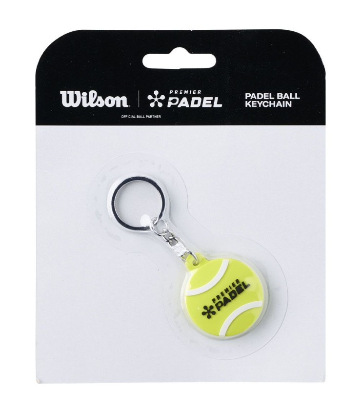 Chaveiro com bola de remo Mini Wilson Premier Padel 1