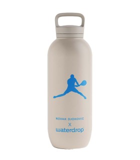 Bouteille thermique Waterdrop Novak Djokovic 1.4L gris 1