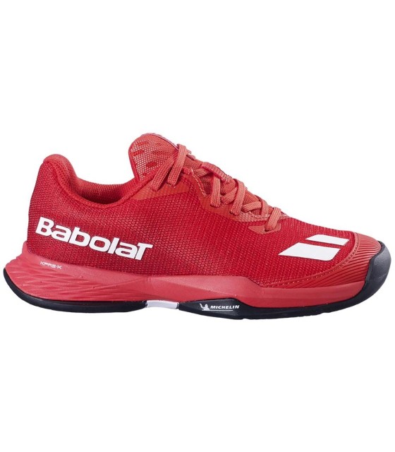 Zapatillas Babolat Jet Mach 3 Junior Rojo 1