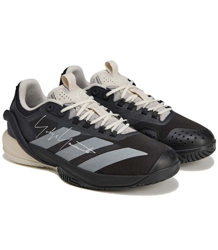 Adijero Adijero Sneakers Cybersonic 2 and-3 Noir / Blanc Cassé 5