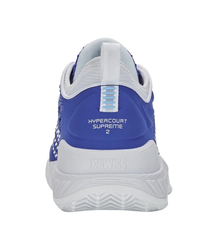 K-Swiss Hypercourt Supremo Chinelos 2 para Blue Beat Ground Track 4