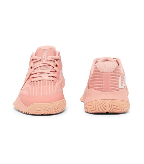 • sapatos Lacoste Poder servir mulher rosa 5