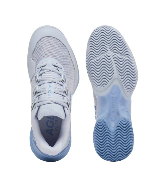Tênis de terra chicoteadas femininas Lacoste AG-LT23 Ultra Blue 3