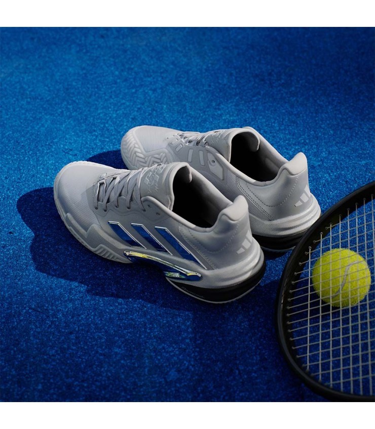 Zapatillas Adidas Barricade 13 Silver Edition 5