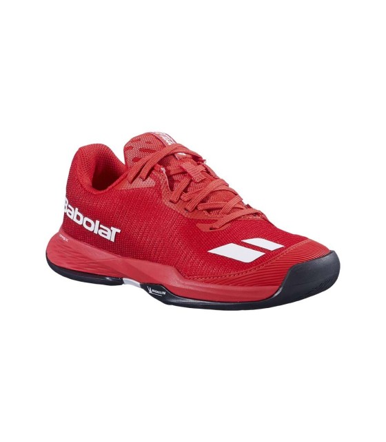 Babolat Jet Mach 3 Júnior Sapatos Rojo 4