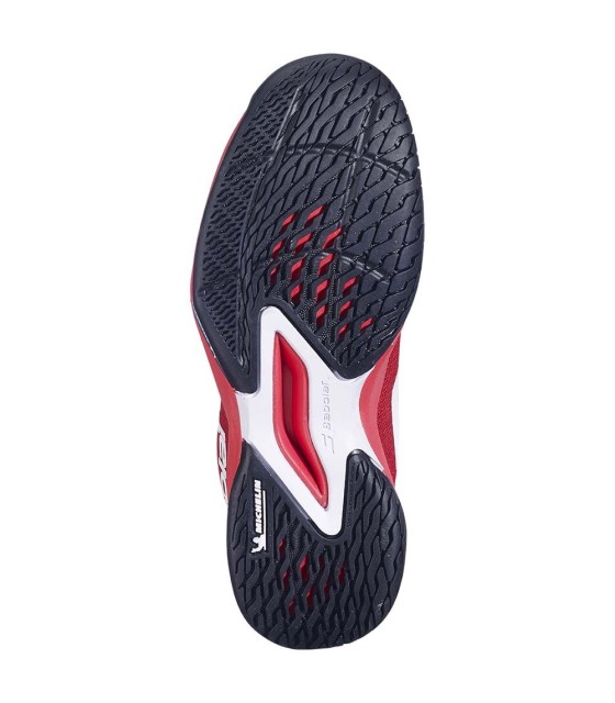 Zapatillas Babolat Jet Mach 3 Junior Rojo 5