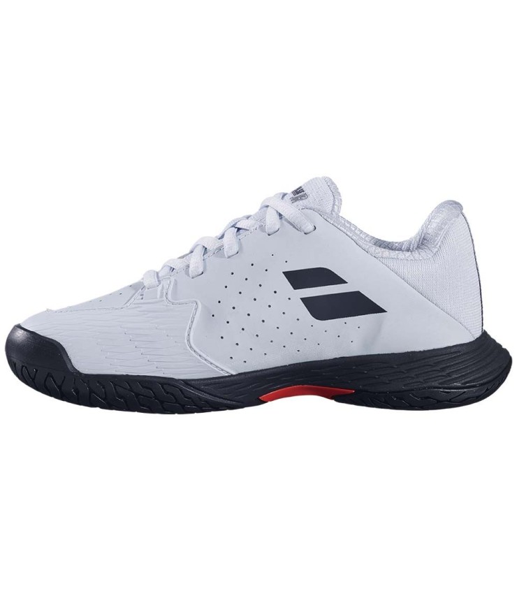 Babolat-Prophe-Hausschuhe, JR White / Black 2
