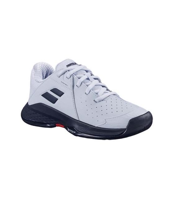 Babolat-Turnschuhe propulsieren alles Gericht JR White / Black 5
