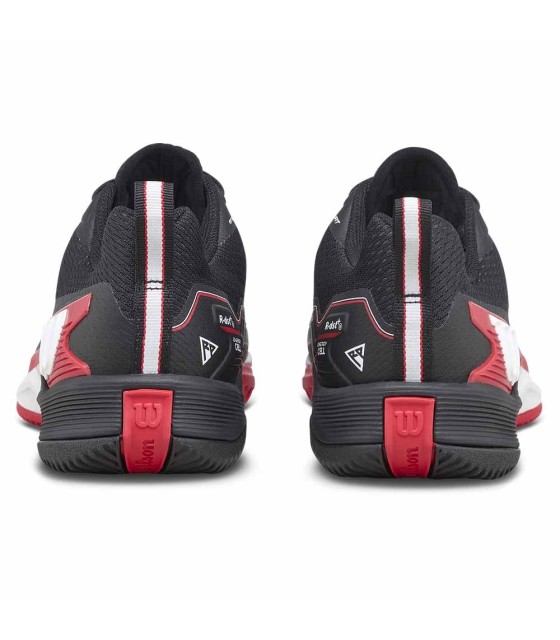 Wilson Rush Pro 4.5 Noir / Rouge 4 Pantofole