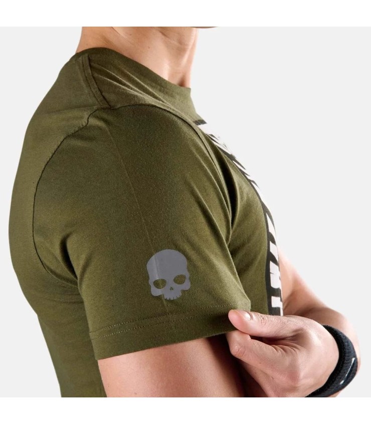 Camiseta Verde / Blanca de Tenis de Hidrógeno 5