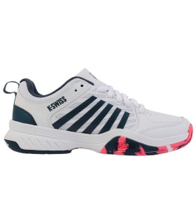 Zapatillas K-Swiss Court Express 2 Junior Blanco Azul marine 1