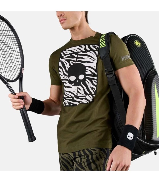 Camiseta Verde / Blanca de Tenis de Hidrógeno 6