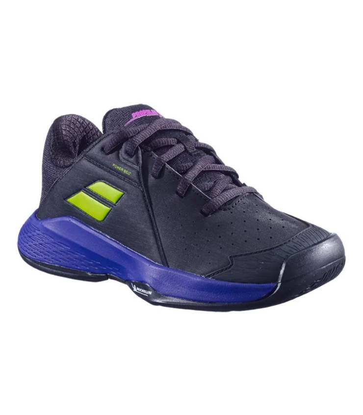 Babolat-Turnschuhe propulieren allen Platz für Junior Noir / Blue 4