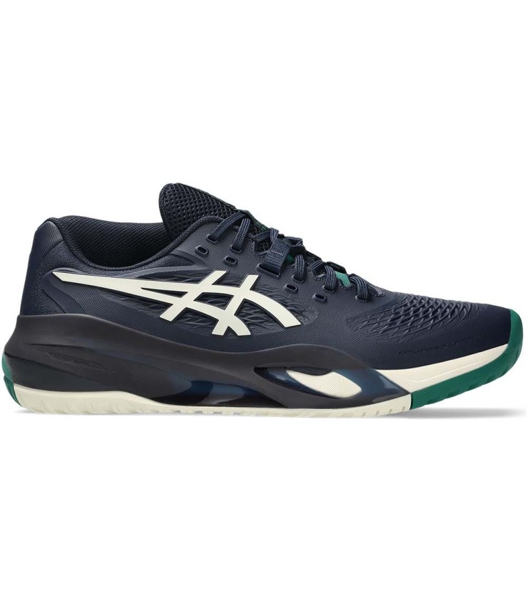 Zapatillas Asics Gel Resolution X Azul Negro Verde 1