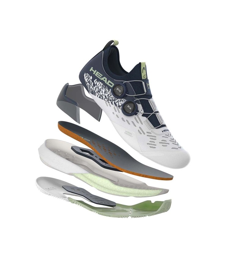 Head Motion Pro 1.5 Boa Padel Bianco / Blu di Blu 2