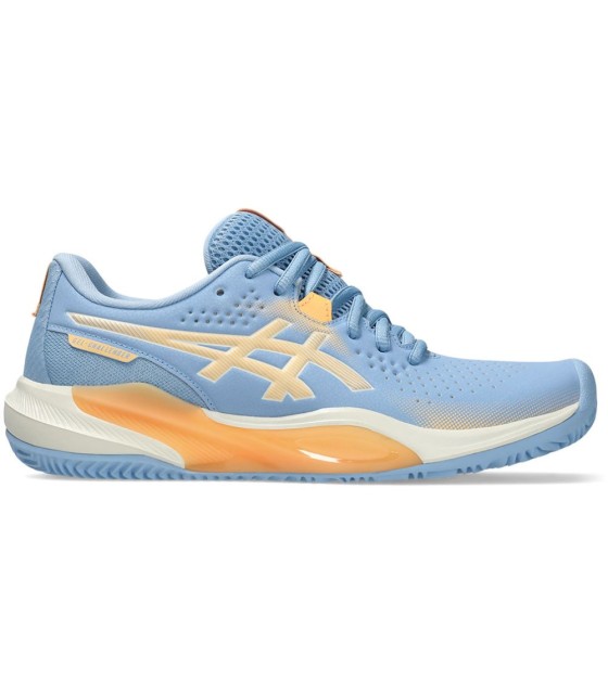 Ténis Asics Gel Challenger 15 Padel Azul Laranja Mulher 1
