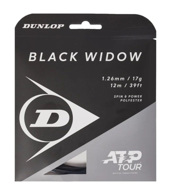 Cordage Dunlop Black Widow 12m 1