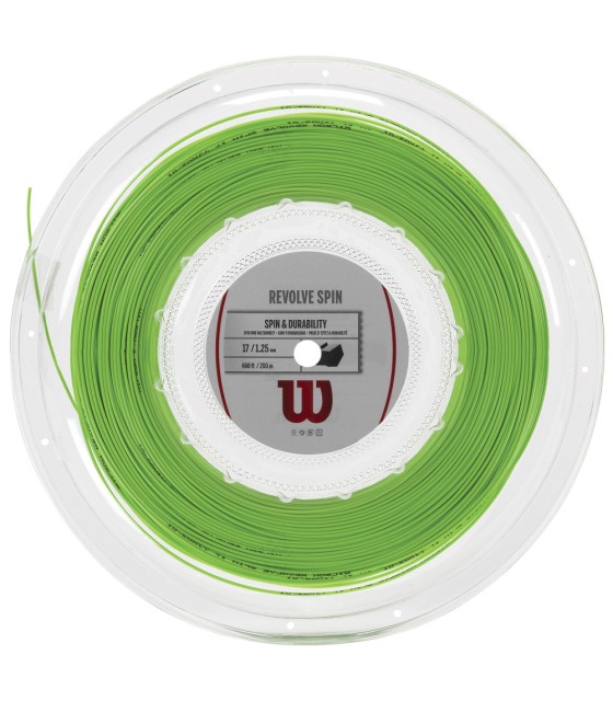 Cordage Wilson Willy Revolve Spin Green 200m 1