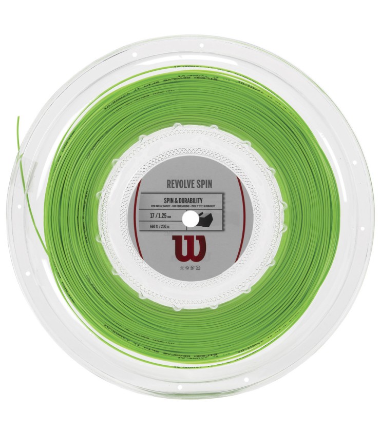 Cordage Wilson Willy Revolve Spin Green 200m 1