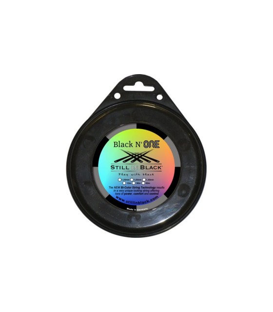 Noch in schwarz n eins eins auf einem schwarz / silber 12m 1