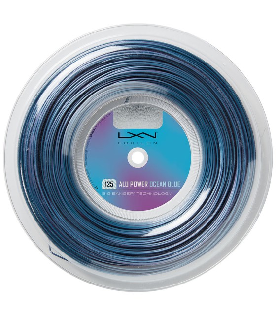 String Luxilon Alu Power Ocean Blue 200m 1