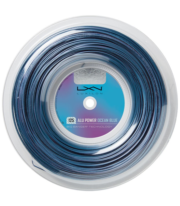 String Luxilon Alu Power Ocean Blue 200m 1