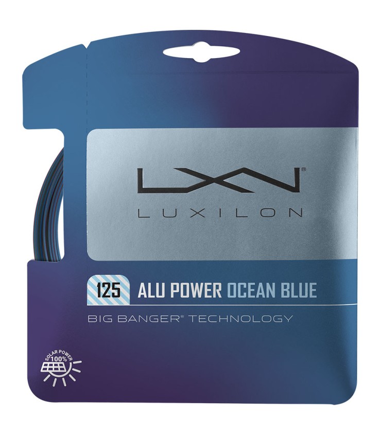 Luxilon Alu Power Ocean Blue String 12m 1