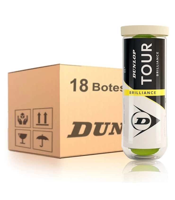 DUNLOP Tour Brillance B4 18 CANS DRAWER | Ipontennis