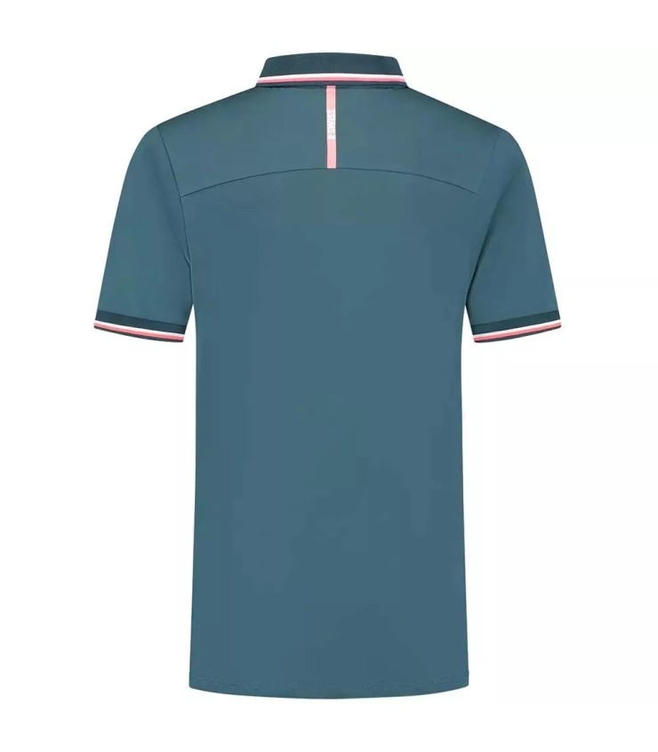 Petroleum Blue Polo K-Swiss Hypercourt | IPONTENNIS