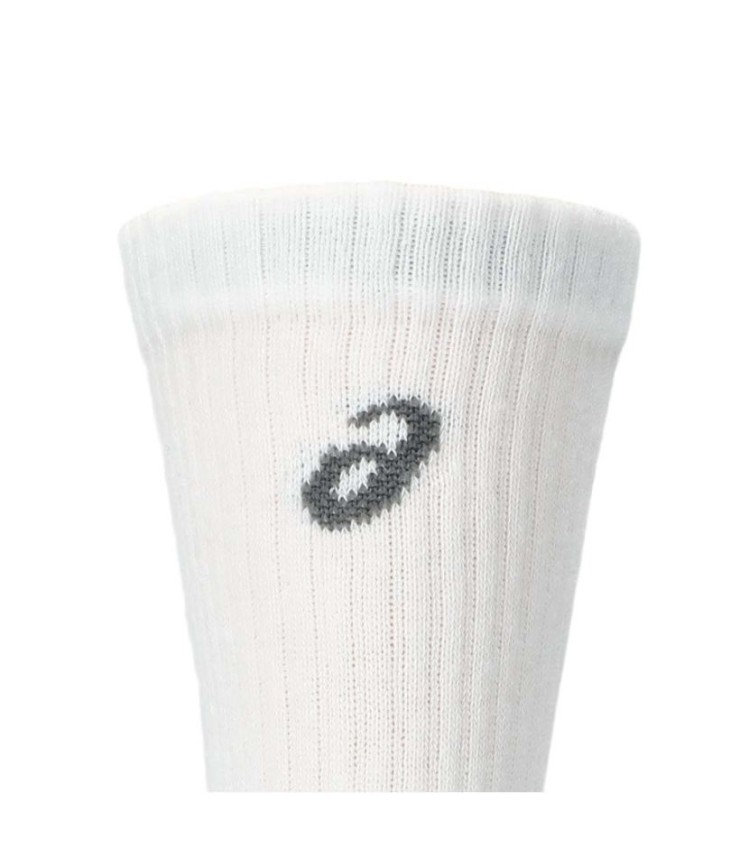 Asics Crew White X3 Chaussettes 3