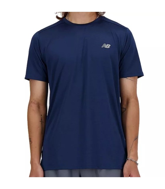 Novo Balanço Essentials T-shirt Azul Marinho 1