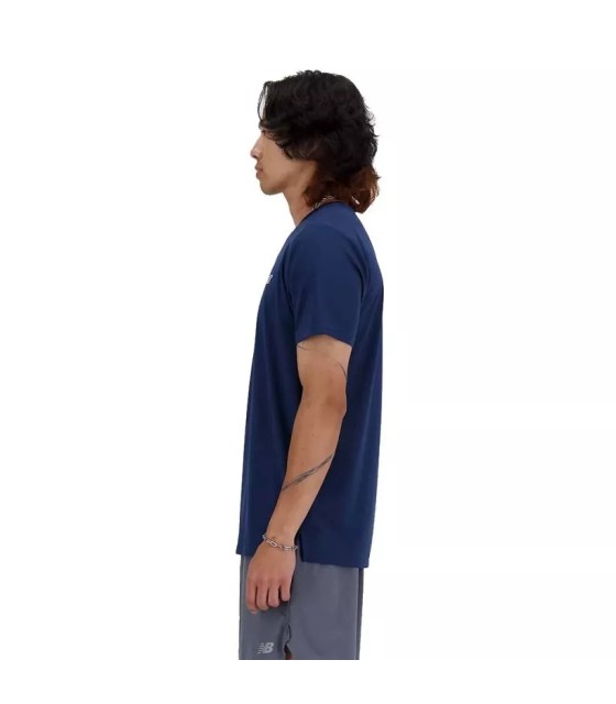 Novo Balanço Essentials T-shirt Marinho Azul 3