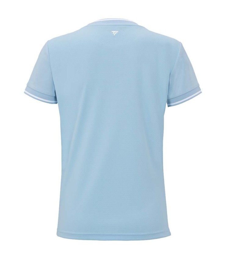 Tecnifibre equipe Tech T-shirt das mulheres céu azul 2