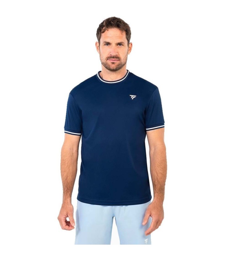T-shirt Tectionnaire Tecnifibre Teech Teech Navy Blue 3
