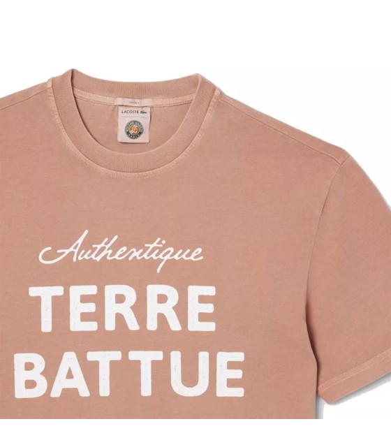 Lacoste Roland Garros Unisex Clay Court T-Shirt 2