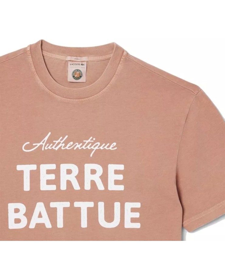 Lacoste Roland Garros Unisexe Clay Court T-shirt 2