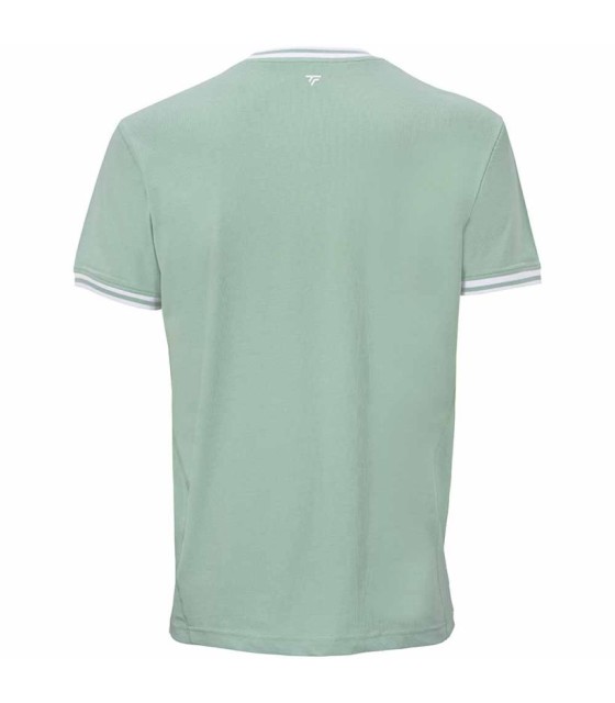 Tecnifibre equipe estiramento pastel t-shirt verde 2