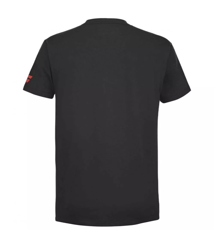 Camiseta de Ejercicio Babolat Negra 3