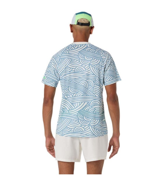 Asics Padel Court SS T-shirt Creme 2