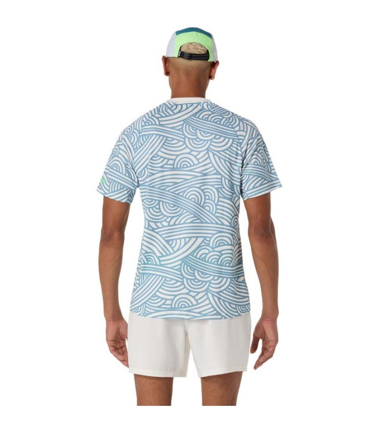 Asics Padel Court SS T-shirt Creme 2
