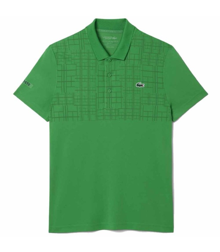 Lacoste Tennis Polo Novak Djokovic Grün 1