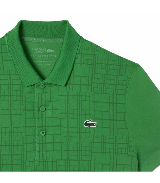 Lacoste Tennis Polo Novak Djokovic Green 3