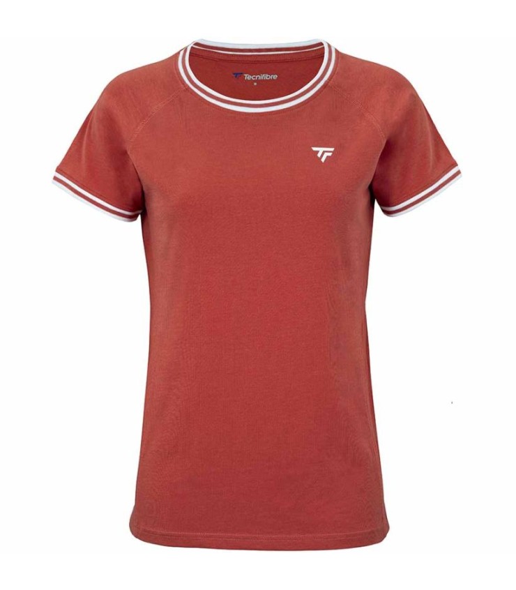 TECNIFIBRE TEAM TEAM TRANGE T-shirt argileux femme 1