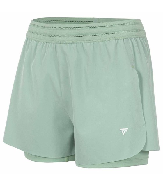 Tecnifibre Team Stretch Frauen Pastell Green Shorts 1